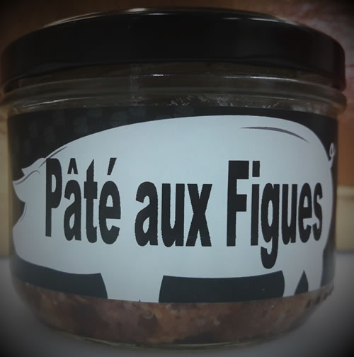 pâté aux figues 180 g